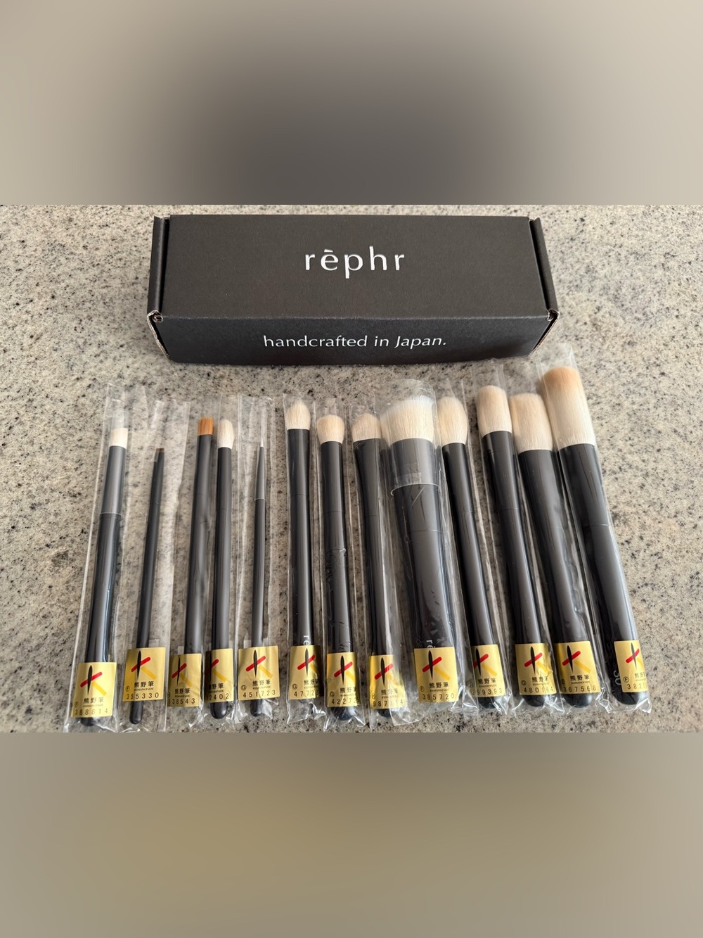 Rephr Makeup Brushes-- Made in Japan